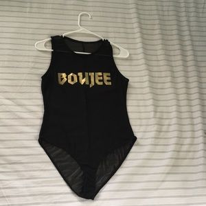 “Boujee” Mesh Bodysuit